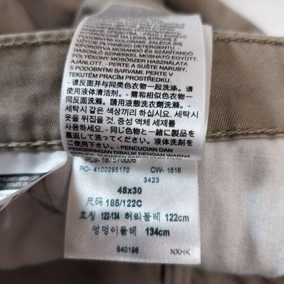 Men's Levi's 541 Athletic Fit Khaki / Tan Jeans. Size 48x30 - Picture 4 of 8